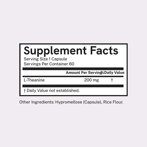 L-Theanine 200mg